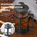 Stainless Steel Hand-Brewed Coffee Pot for Home Kitchen - Image 2