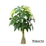 95cm Artificial Monstera Tree Tropical Fake Palm Plant for Home, Garden & Outdoor Decor - Image 7